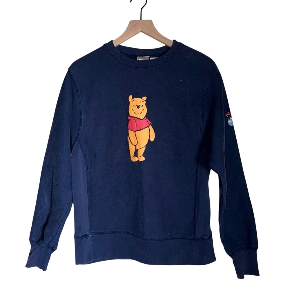 VINTAGE THE DISNEY STORE Winnie the Pooh single stitch 90s crewneck M